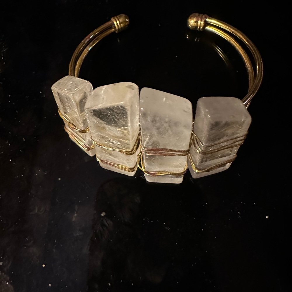 Elegant Gold and Silver Women's Cuff Bracelet